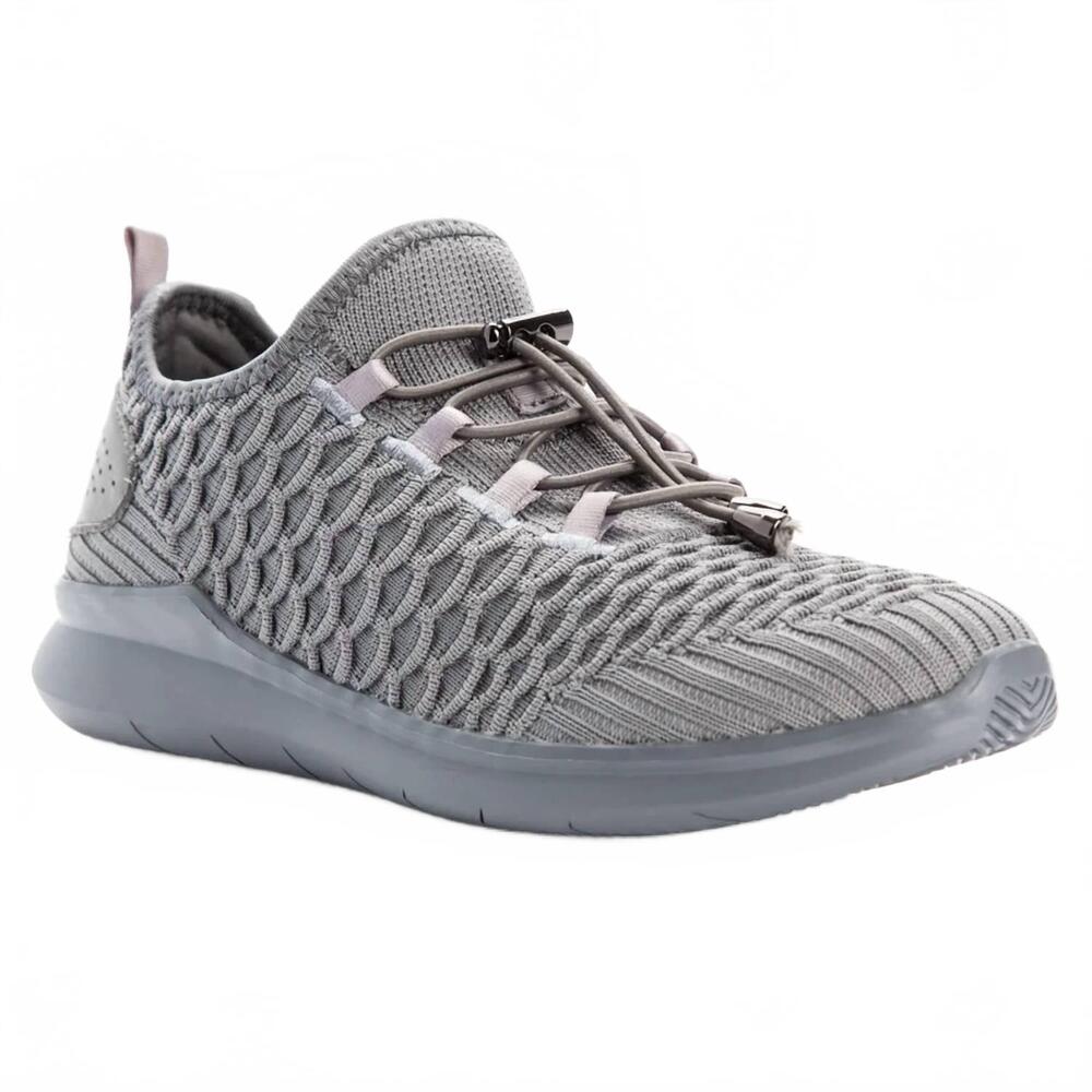 NEW PROPET women's travel bound comfort sneaker in light gray